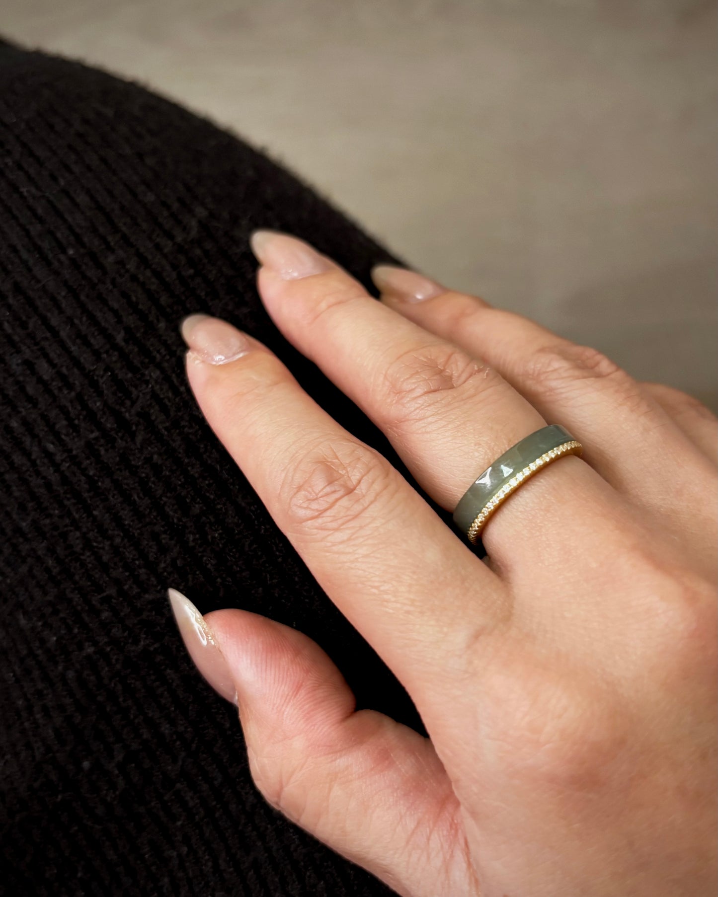 Ring | Ever Jadeite Square