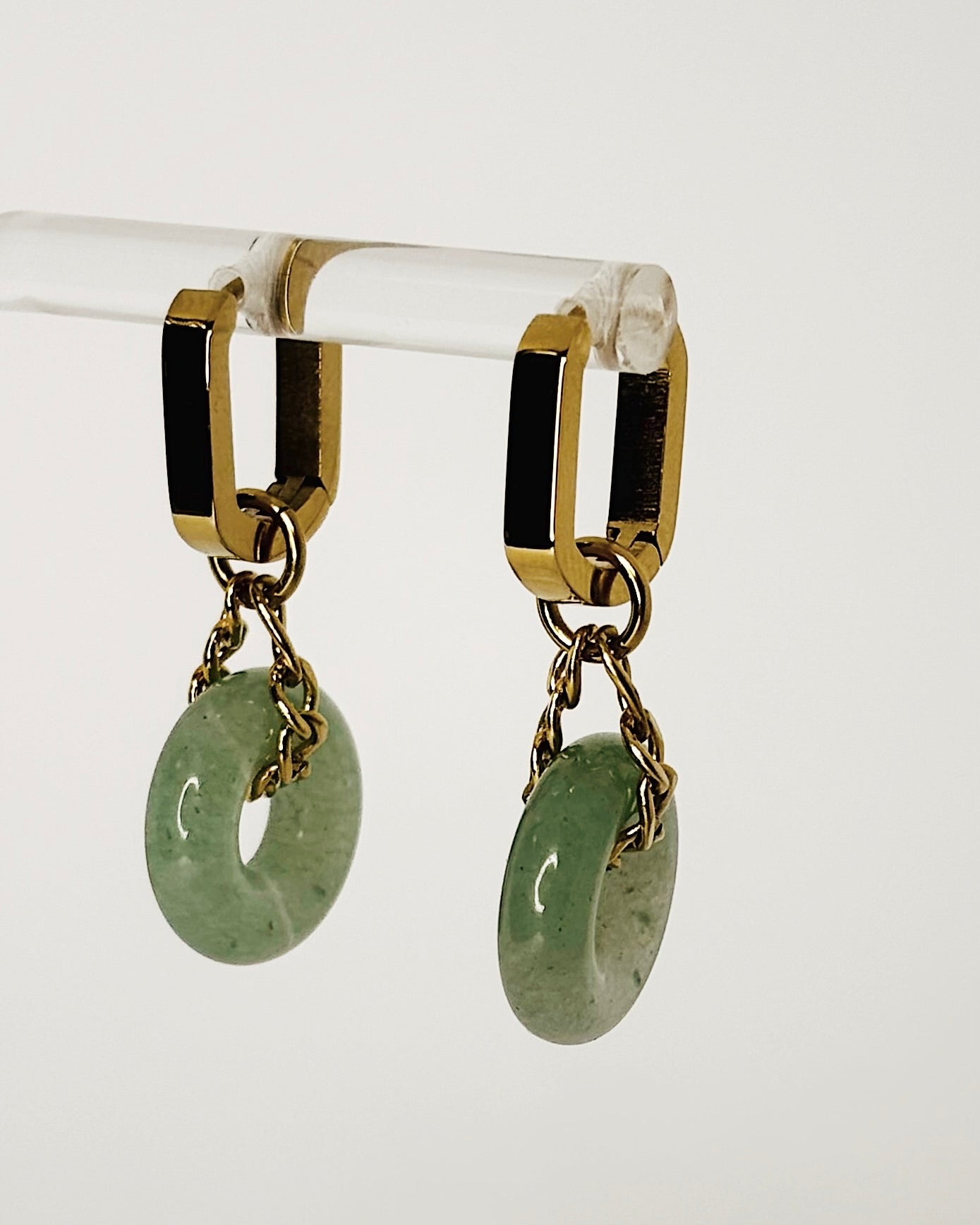 Earring | Linked Jade