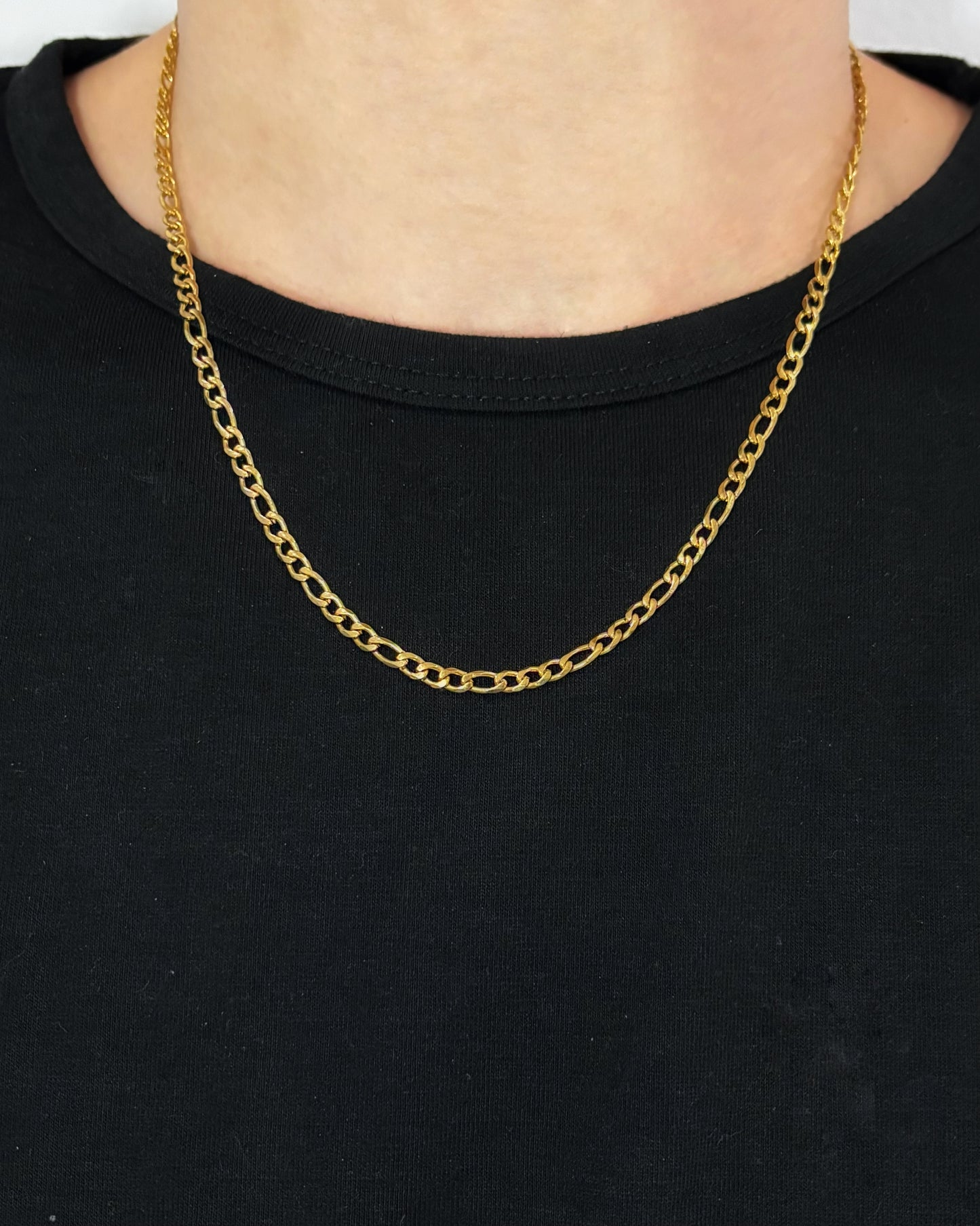 Necklace | Timeless Figaro Chain 4mm