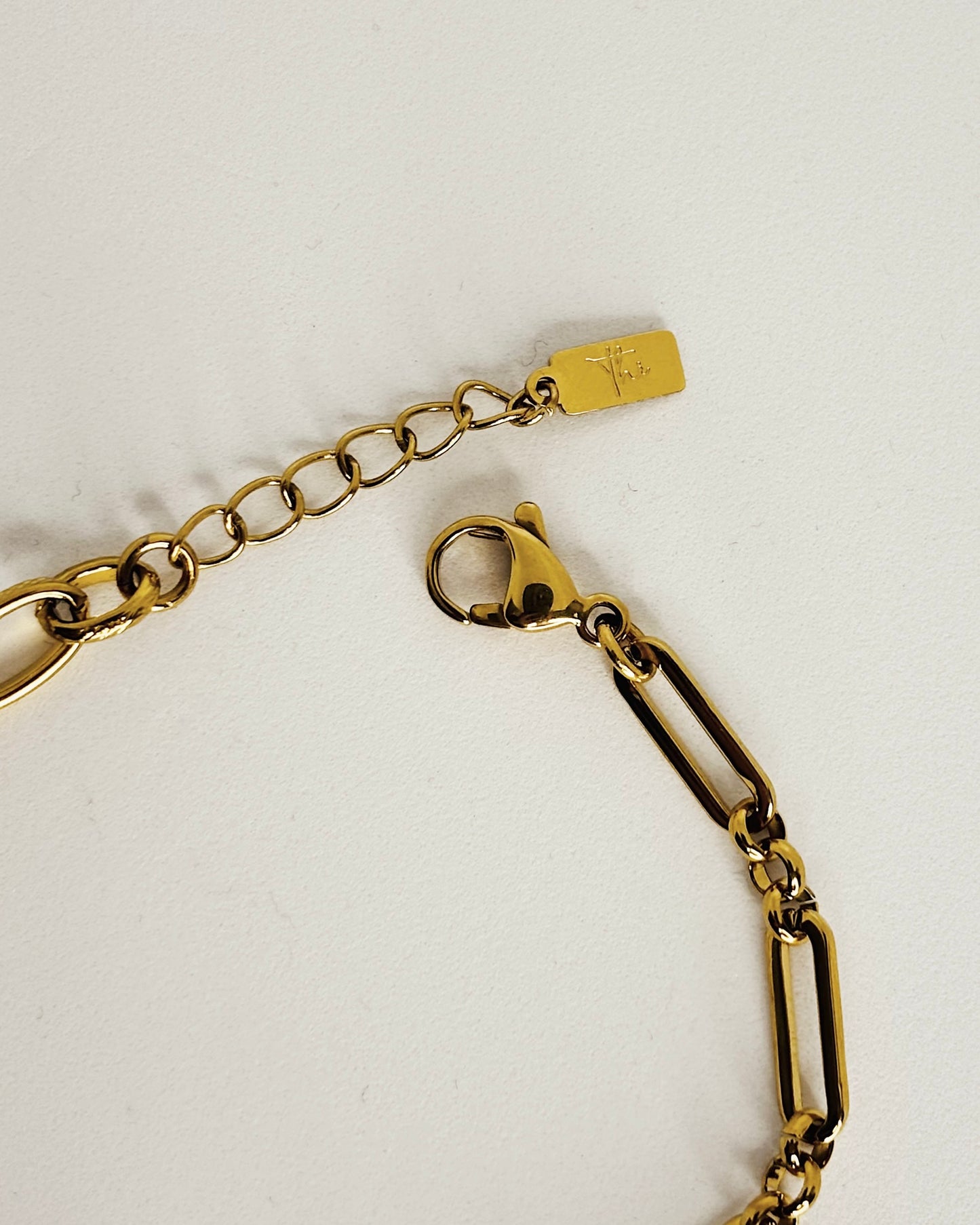 Bracelet | Linked Jade