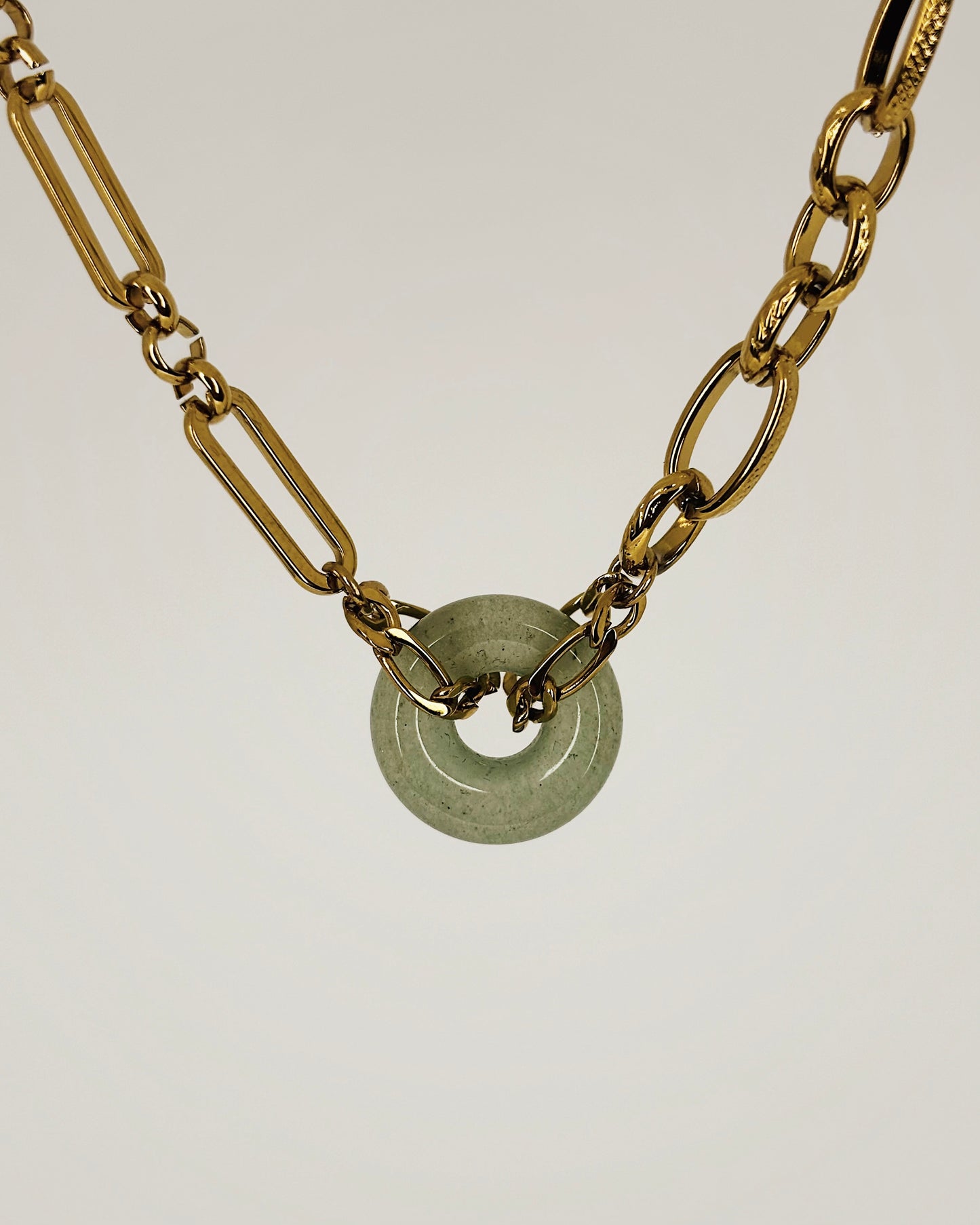 Necklace | Linked Jade