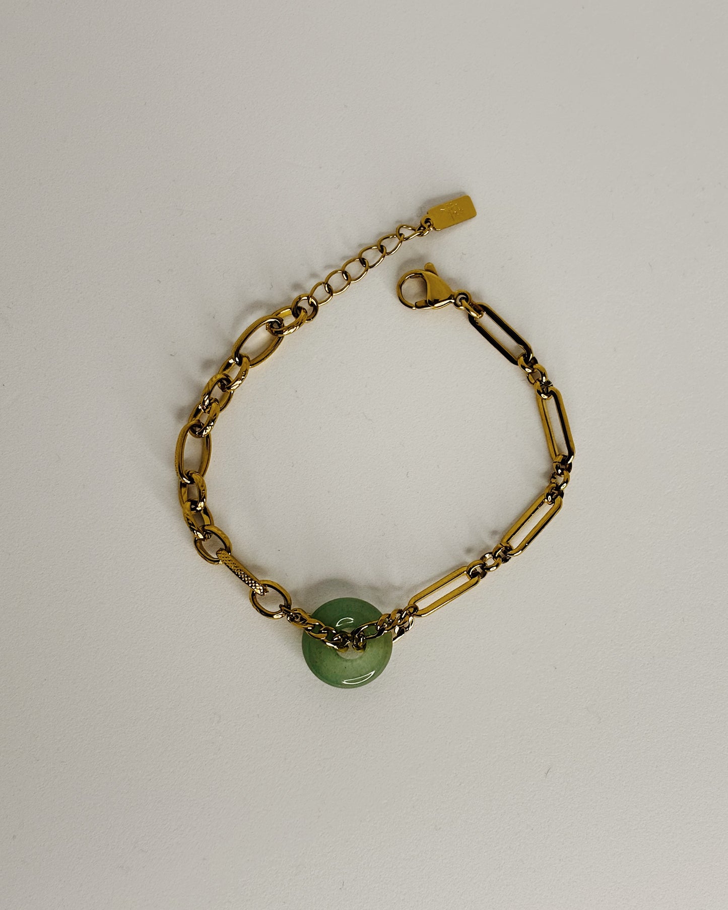 Bracelet | Linked Jade