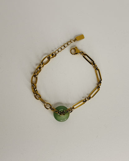 Bracelet | Linked Jade