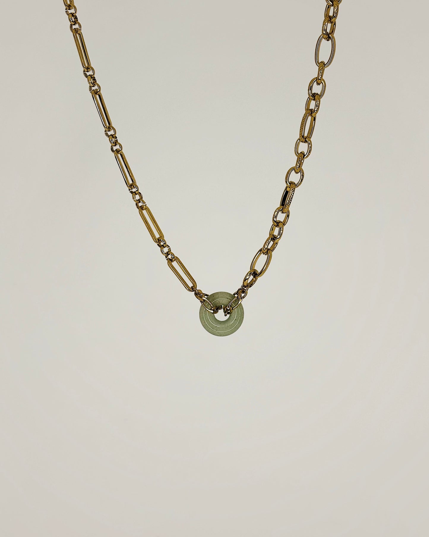 Necklace | Linked Jade