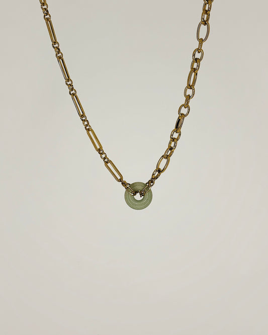 Necklace | Linked Jade